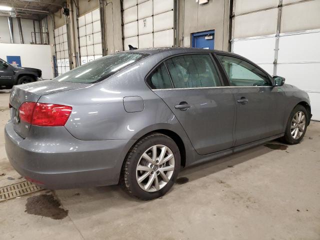 3VWB17AJ2EM365920 - 2014 VOLKSWAGEN JETTA SE GRAY photo 3