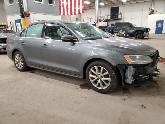 3VWB17AJ2EM365920 - 2014 VOLKSWAGEN JETTA SE GRAY photo 4