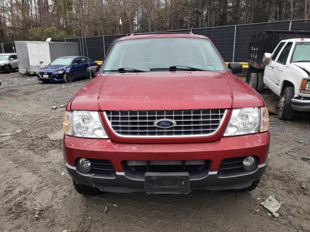 1FMZU73W94UB74583 - 2004 FORD EXPLORER XLT RED photo 5