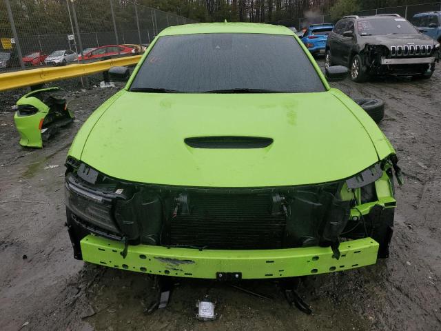 2C3CDXHG8PH505502 - 2023 DODGE CHARGER GT GREEN photo 5