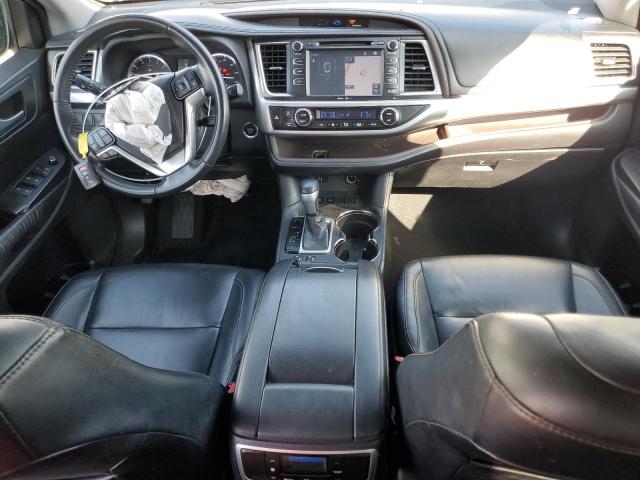 5TDKKRFH0FS084248 - 2015 TOYOTA HIGHLANDER XLE GRAY photo 8