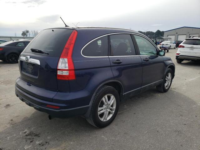 5J6RE3H53AL046667 - 2010 HONDA CR-V EX BLUE photo 3