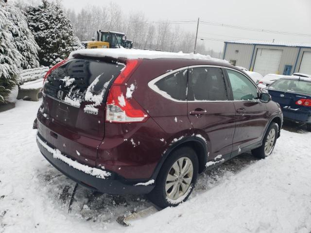 5J6RM4H52EL030880 - 2014 HONDA CR-V EX BURGUNDY photo 3