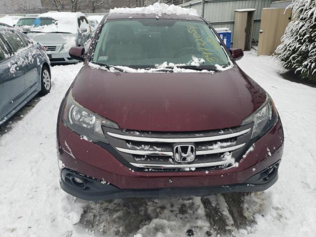 5J6RM4H52EL030880 - 2014 HONDA CR-V EX BURGUNDY photo 5