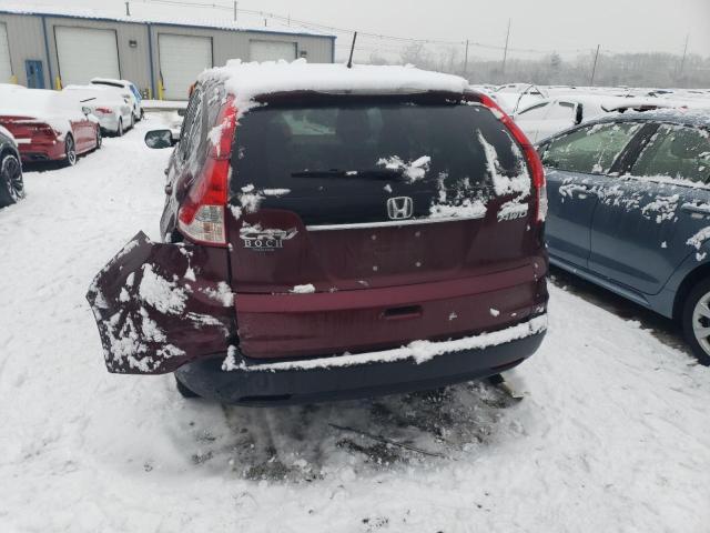 5J6RM4H52EL030880 - 2014 HONDA CR-V EX BURGUNDY photo 6