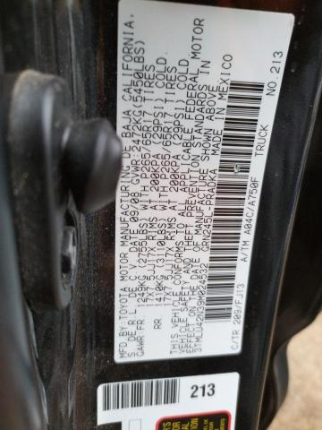 3TMLU42N39M024532 - 2009 TOYOTA TACOMA DOUBLE CAB 黑色 照片 12