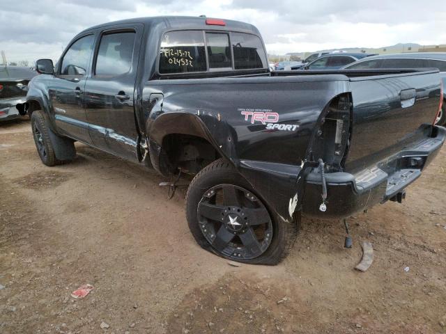 3TMLU42N39M024532 - 2009 TOYOTA TACOMA DOUBLE CAB 黑色 照片 2