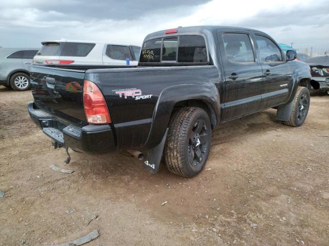 3TMLU42N39M024532 - 2009 TOYOTA TACOMA DOUBLE CAB BLACK photo 3