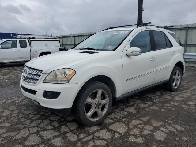 4JGBB22E98A393344 - 2008 MERCEDES-BENZ ML 320 CDI WHITE photo 1