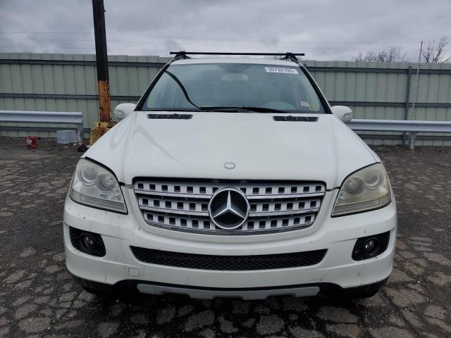4JGBB22E98A393344 - 2008 MERCEDES-BENZ ML 320 CDI WHITE photo 5