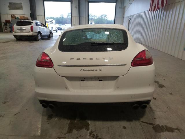 WP0AB2A74CL062123 - 2012 PORSCHE PANAMERA S WHITE photo 6