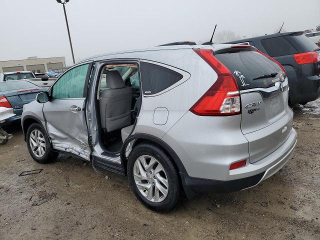 5J6RM4H76GL044169 - 2016 HONDA CR-V EXL SILVER photo 2