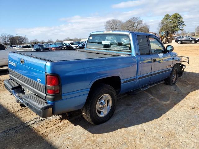 3B7HC13Z9WG230313 - 1998 DODGE RAM 1500 BLUE photo 3