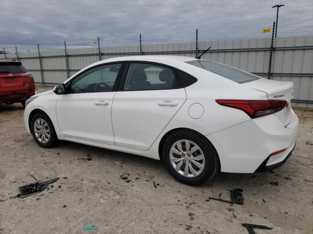 3KPC24A37JE014106 - 2018 HYUNDAI ACCENT SE WHITE photo 2