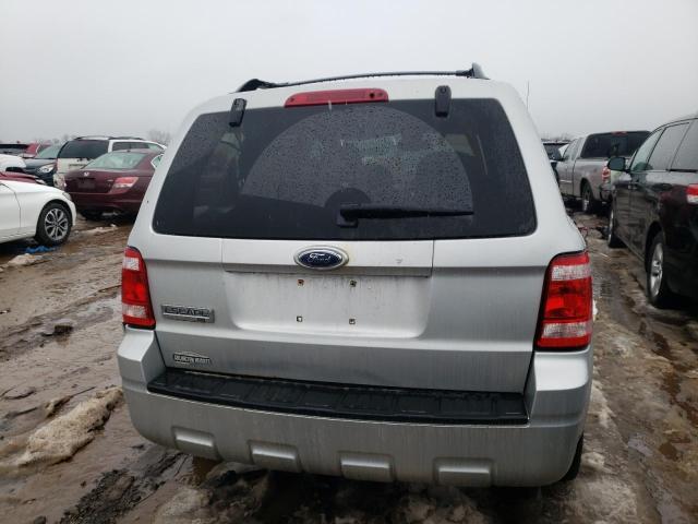 1FMCU03749KB39958 - 2009 FORD ESCAPE XLT SILVER photo 6