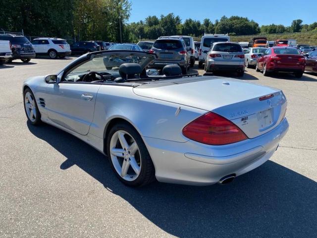 WDBSK75F26F110402 - 2006 MERCEDES-BENZ SL 500 GRAY photo 3