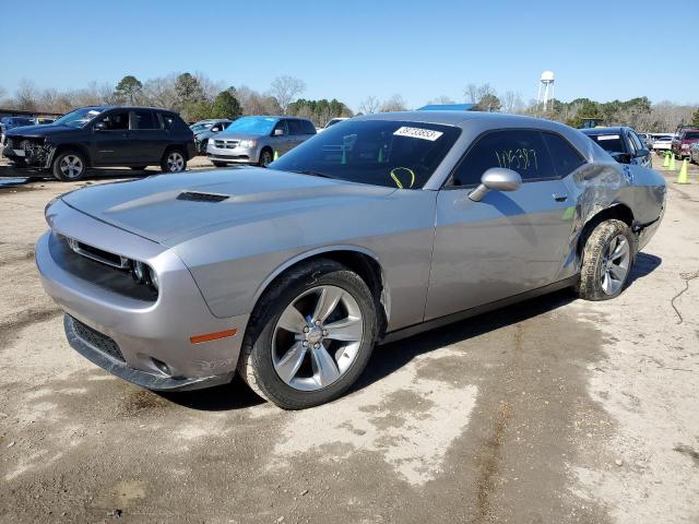 2C3CDZAG1GH184487 - 2016 DODGE CHALLENGER SXT SILVER photo 1