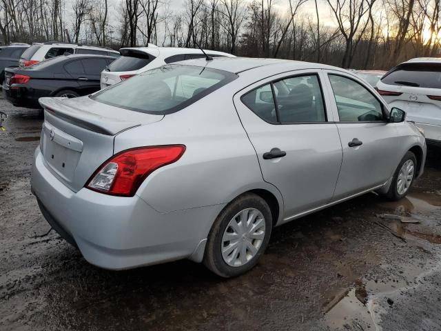 3N1CN7AP9HL869314 - 2017 NISSAN VERSA S SILVER photo 3