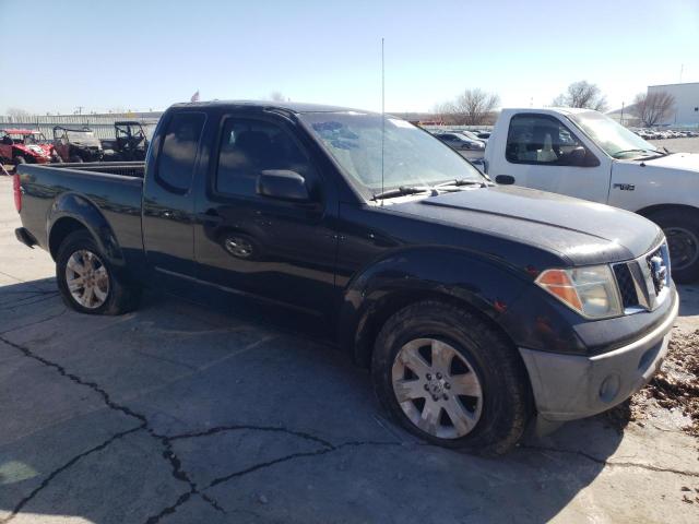 1N6BD06T66C402740 - 2006 NISSAN FRONTIER K BLACK photo 4