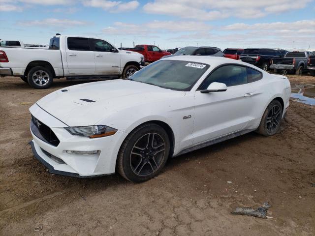 1FA6P8CF0K5193556 - 2019 FORD MUSTANG GT WHITE photo 1