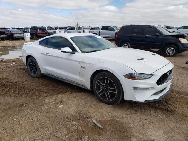 1FA6P8CF0K5193556 - 2019 FORD MUSTANG GT WHITE photo 4