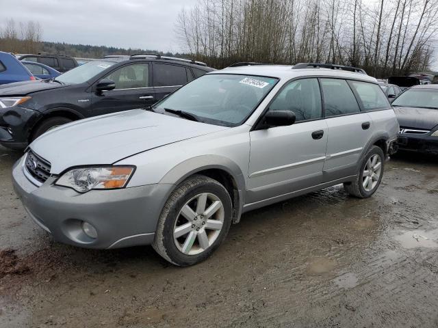 4S4BP61C767313218 - 2006 SUBARU LEGACY OUTBACK 2.5I SILVER photo 1