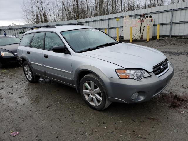 4S4BP61C767313218 - 2006 SUBARU LEGACY OUTBACK 2.5I SILVER photo 4