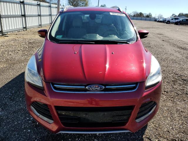 1FMCU9JX1FUA12334 - 2015 FORD ESCAPE TITANIUM RED photo 5