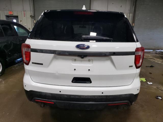 1FM5K8AR0GGD05829 - 2016 FORD EXPLORER POLICE INTERCEPTOR WHITE photo 6