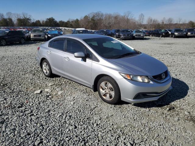 19XFB2F54FE104624 - 2015 HONDA CIVIC LX SILVER photo 4