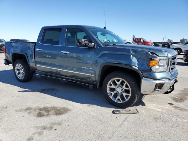 3GTP1VEC9EG340326 - 2014 GMC SIERRA C1500 SLT TEAL photo 4