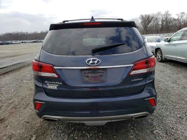 KM8SN4HF3HU171836 - 2017 HYUNDAI SANTA FE SE GRAY photo 6