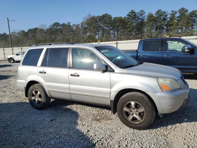 5FNYF18415B002637 - 2005 HONDA PILOT EX SILVER photo 4