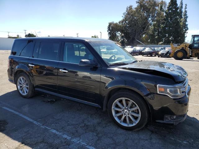 2FMHK6D89DBD12995 - 2013 FORD FLEX LIMITED BLACK photo 4