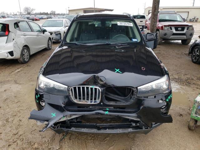 5UXWX9C59F0D47015 - 2015 BMW X3 XDRIVE28I BLACK photo 5