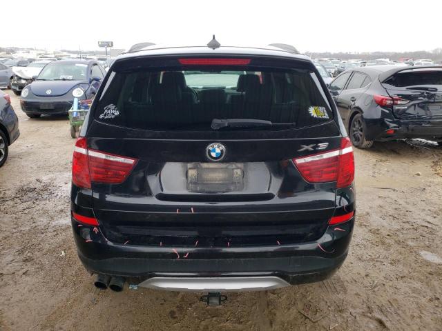 5UXWX9C59F0D47015 - 2015 BMW X3 XDRIVE28I BLACK photo 6