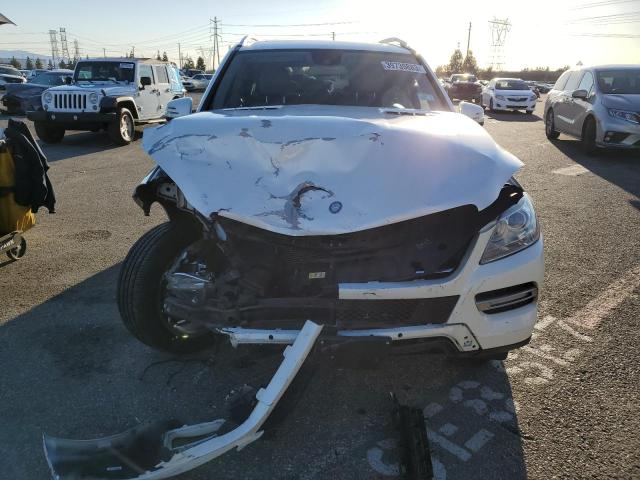 4JGDA5HB4CA012468 - 2012 MERCEDES-BENZ ML 350 4MATIC WHITE photo 5