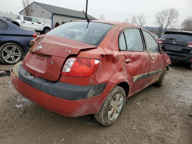 KNADE123386342855 - 2008 KIA RIO BASE BROWN photo 3