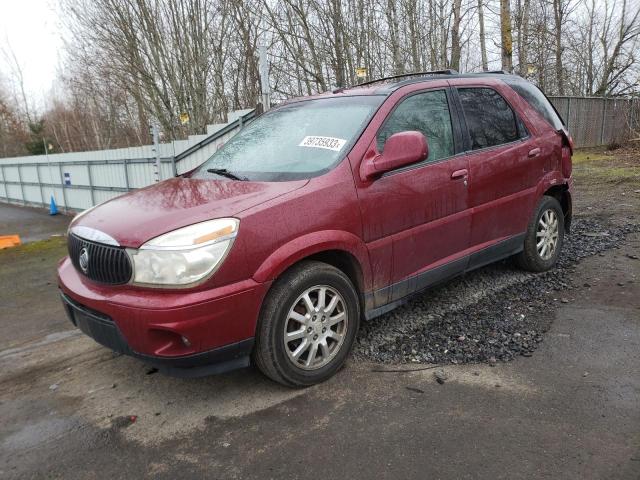 3G5DB03L76S563038 - 2006 BUICK RENDEZVOUS CX MAROON photo 1