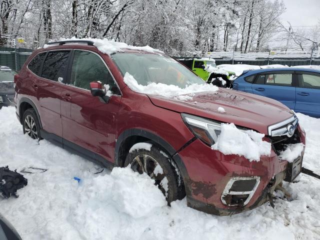 JF2SKAUC2LH535710 - 2020 SUBARU FORESTER LIMITED RED photo 4