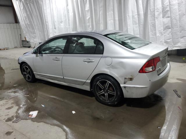 2HGFA1F50AH302337 - 2010 HONDA CIVIC LX SILVER photo 2