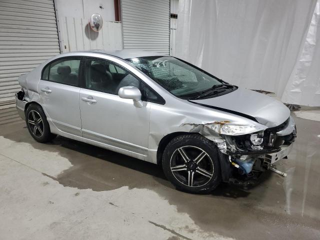 2HGFA1F50AH302337 - 2010 HONDA CIVIC LX SILVER photo 4