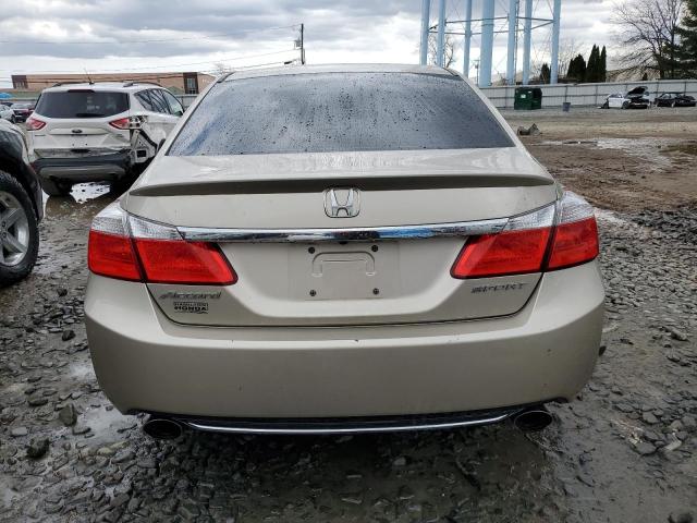 1HGCR2F59FA193920 - 2015 HONDA ACCORD SPORT BEIGE photo 6