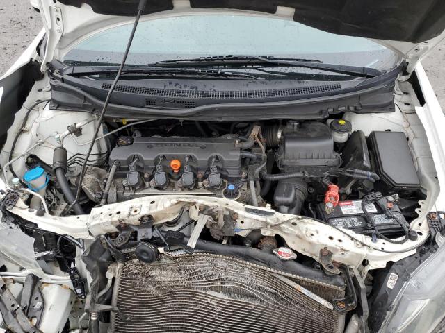 19XFB2F55FE286639 - 2015 HONDA CIVIC LX WHITE photo 11