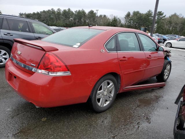 2G1WC583689280398 - 2008 CHEVROLET IMPALA LT RED photo 3