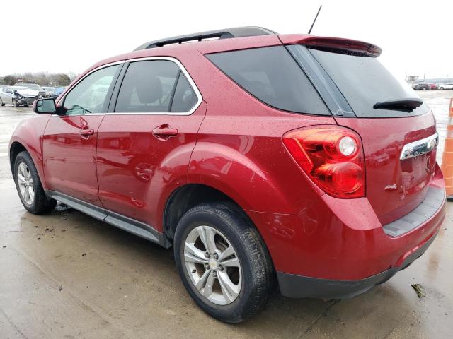 1GNALCEK6EZ129491 - 2014 CHEVROLET EQUINOX LT RED photo 2