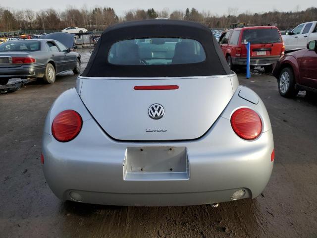 3VWCD21Y64M300742 - 2004 VOLKSWAGEN NEW BEETLE GLS SILVER photo 6