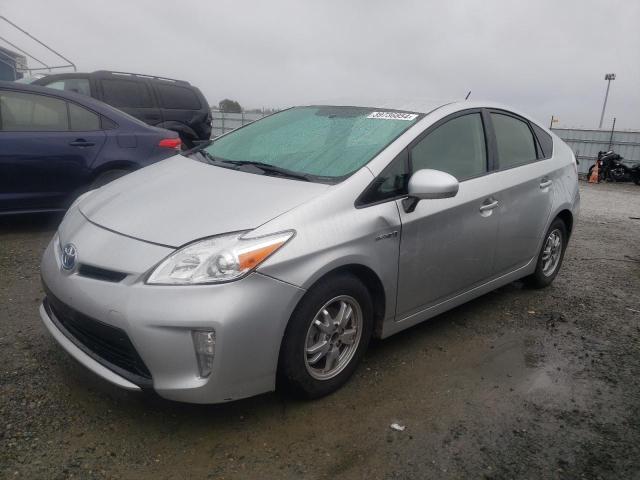 JTDKN3DU7E1757813 - 2014 TOYOTA PRIUS SILVER photo 1