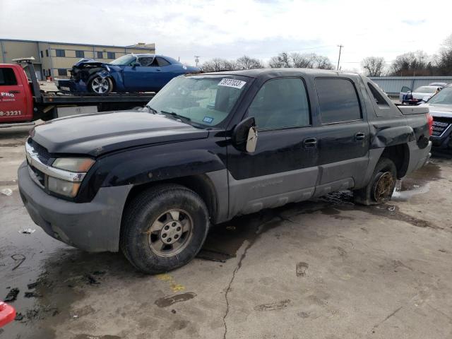 3GNEC13T32G134404 - 2002 CHEVROLET AVALANCHE C1500 BLACK photo 1