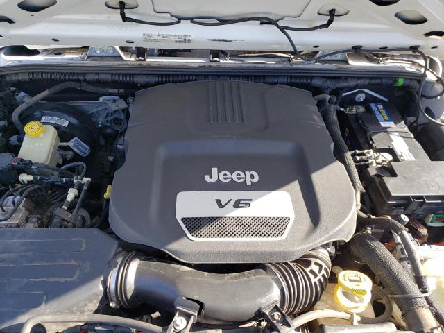 1C4BJWKG5GL293390 - 2016 JEEP WRANGLER U SPORT თეთრი ფოტო 11